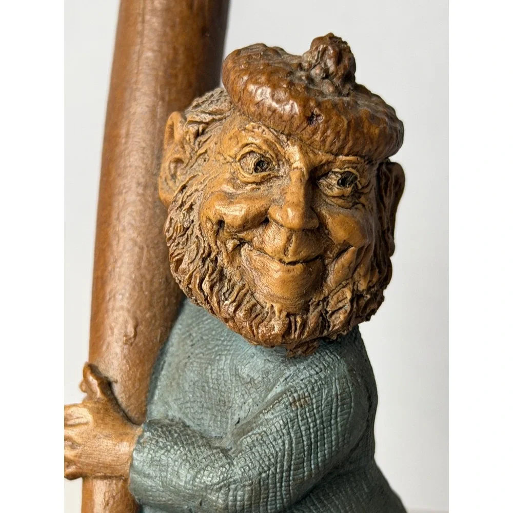 Vintage Tom Clark‎ Slugger Baseball Gnome Figurine 1991 Cairn Studio Resin Art
